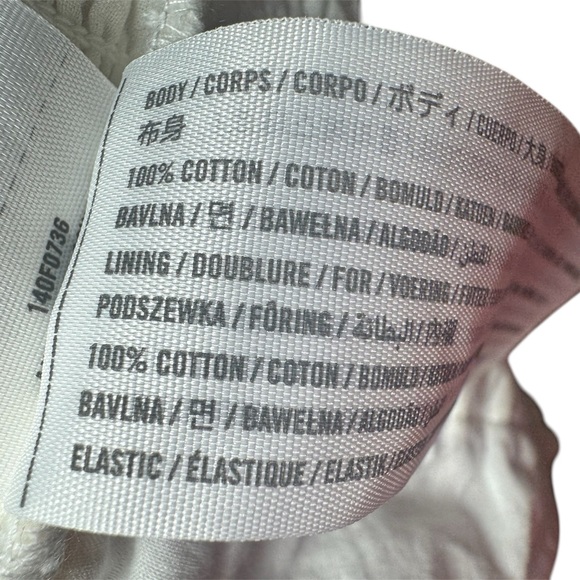 NWT Abercrombie & Fitch White Tie Halter Top - Size S - Picture 4 of 5